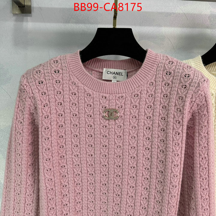 Clothing-Chanel aaaaa+ quality replica ID: CA8175 $: 99USD