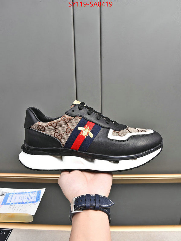 Men Shoes-Gucci replica us ID: SA8419 $: 119USD