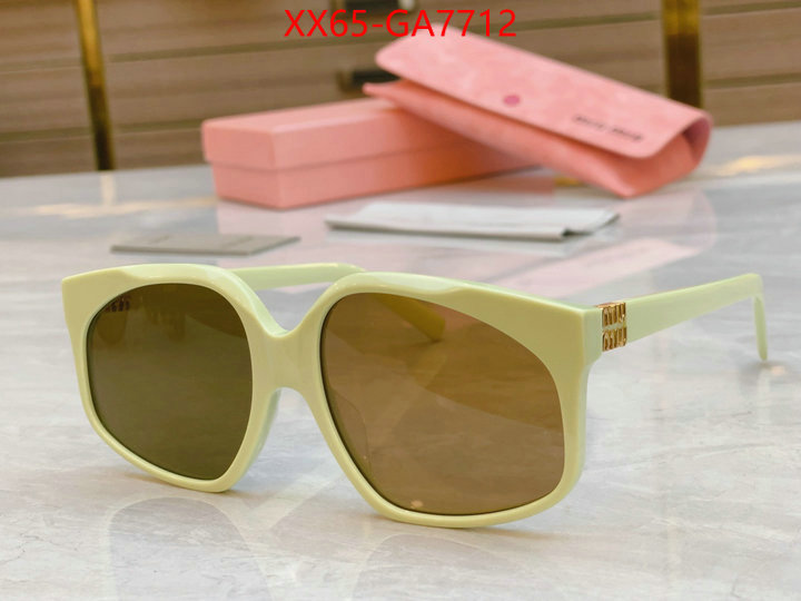 Glasses-Miu Miu fashion replica ID: GA7712 $: 65USD