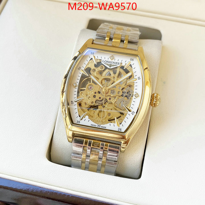 Watch(TOP)-Longines replica every designer ID: WA9570 $: 209USD