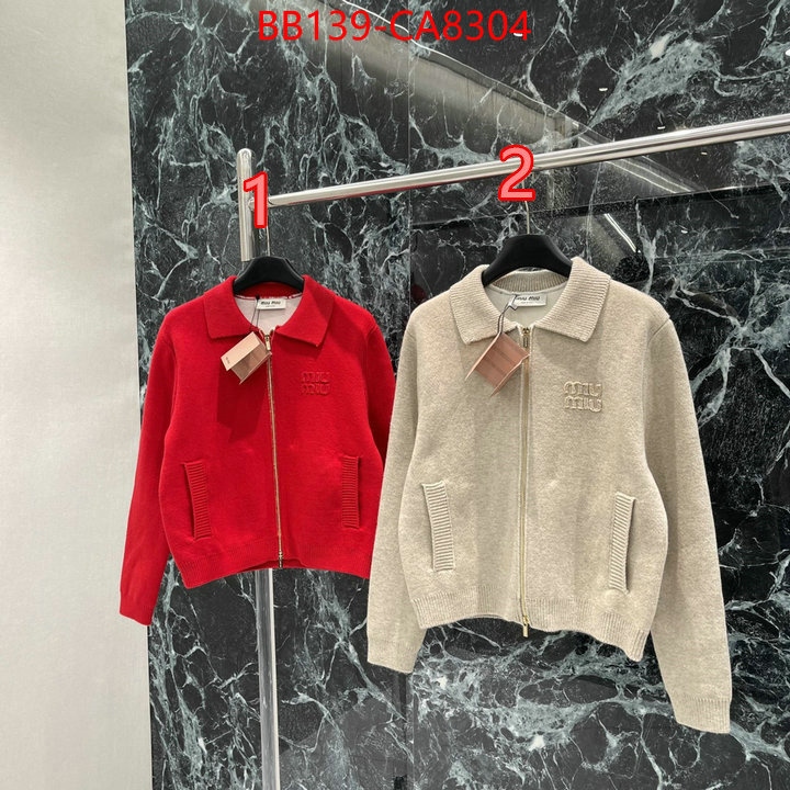 Clothing-MIU MIU designer 1:1 replica ID: CA8304 $: 139USD