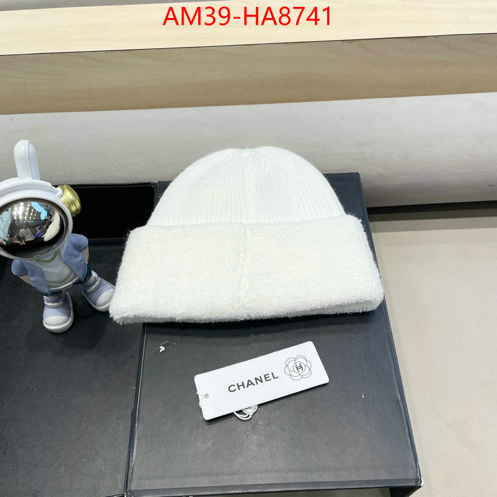 Cap (Hat)-Chanel designer 1:1 replica ID: HA8741 $: 39USD