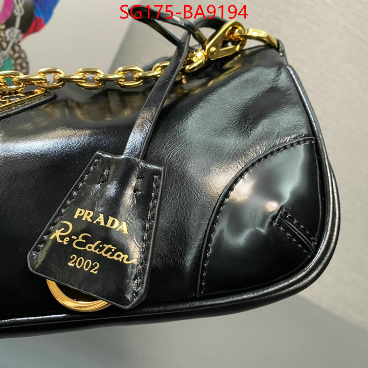 Prada Bags(TOP)-Crossbody- first copy ID: BA9194 $: 175USD,