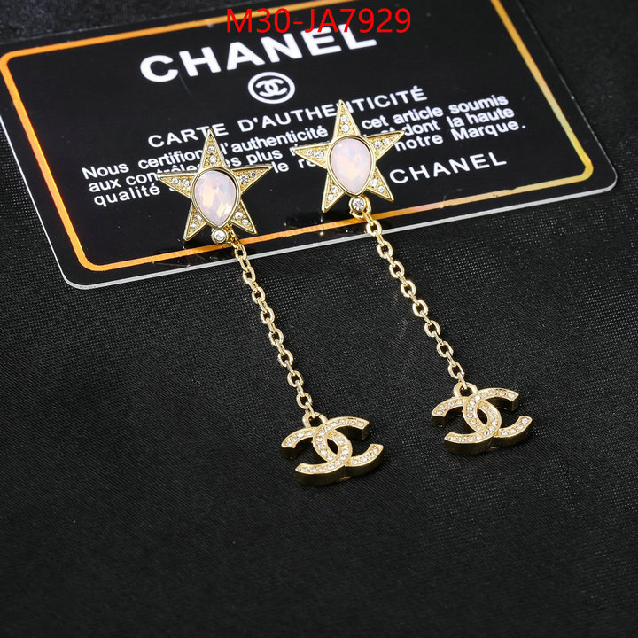 Jewelry-Chanel wholesale sale ID: JA7929 $: 30USD