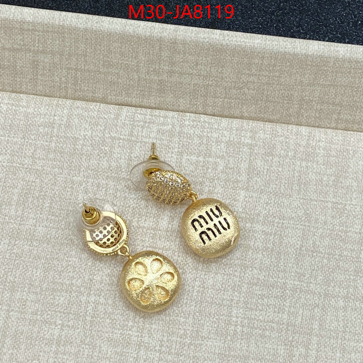 Jewelry-Miu Miu cheap wholesale ID: JA8119 $: 30USD