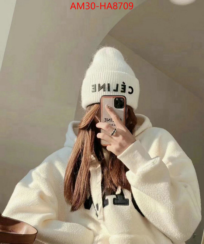 Cap(Hat)-Celine replica 1:1 high quality ID: HA8709 $: 30USD