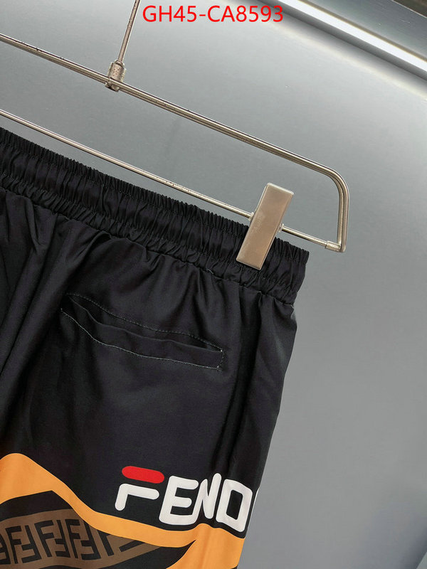 Beach Shorts-Fendi aaaaa replica ID: CA8593 $: 45USD