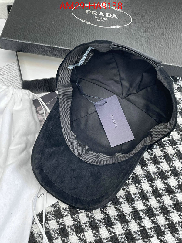 Cap (Hat)-Prada the quality replica ID: HA9138 $: 29USD