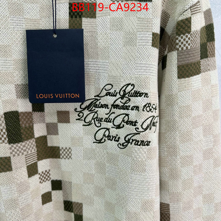 Clothing-LV how to find designer replica ID: CA9234 $: 119USD