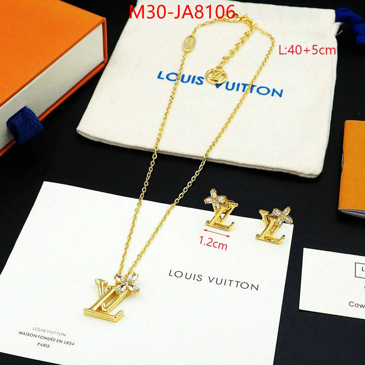 Jewelry-LV replica us ID: JA8106 $: 30USD