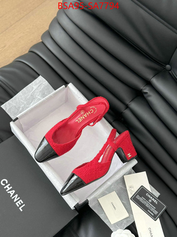 Women Shoes-Chanel buy high-quality fake ID: SA7794 $: 95USD