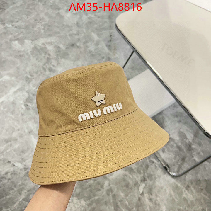 Cap(Hat)-Miu Miu high quality happy copy ID: HA8816 $: 35USD