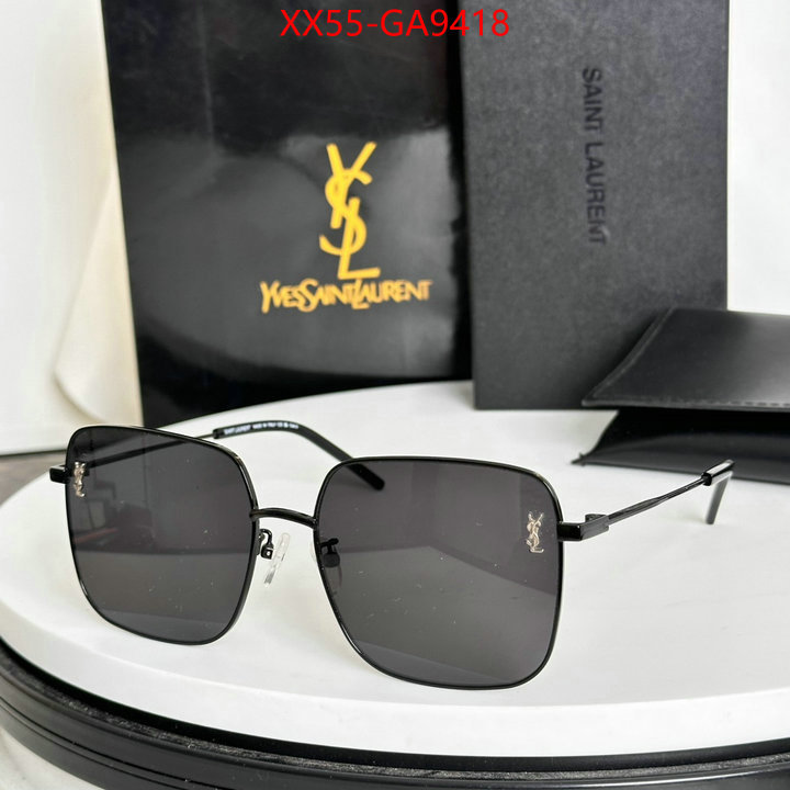 Glasses-YSL shop the best high quality ID: GA9418 $: 55USD