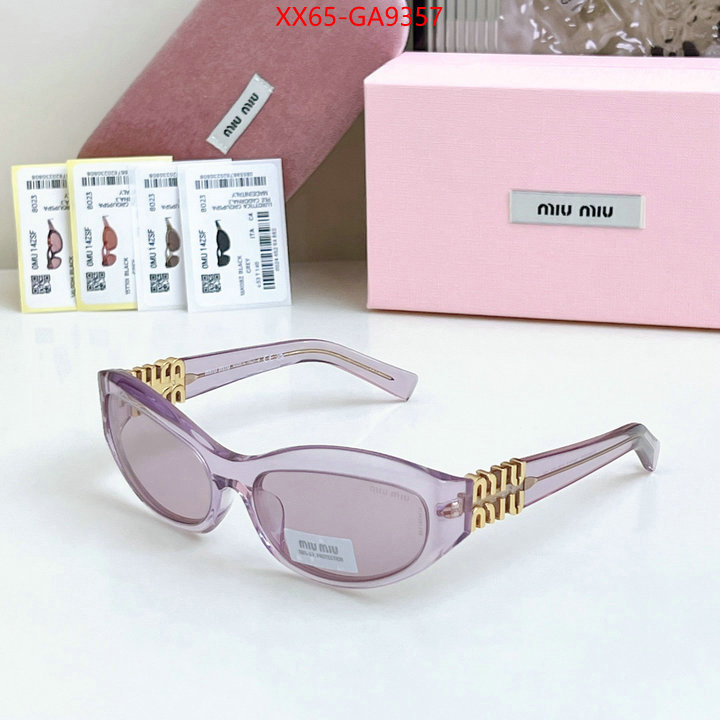 Glasses-Miu Miu high quality designer ID: GA9357 $: 65USD