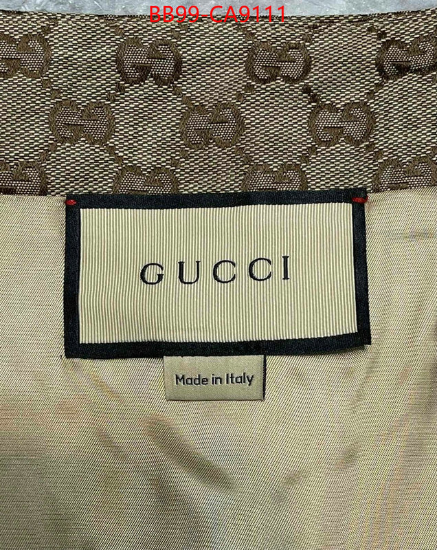 Clothing-Gucci online ID: CA9111 $: 99USD