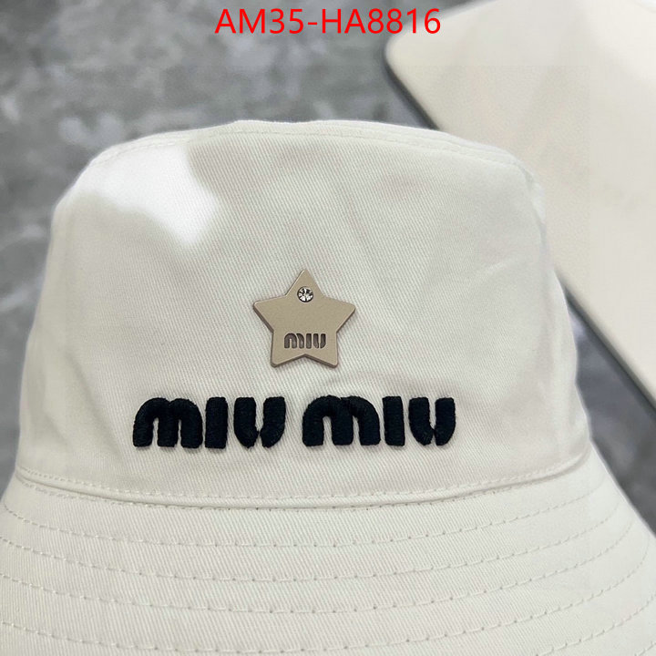 Cap(Hat)-Miu Miu high quality happy copy ID: HA8816 $: 35USD