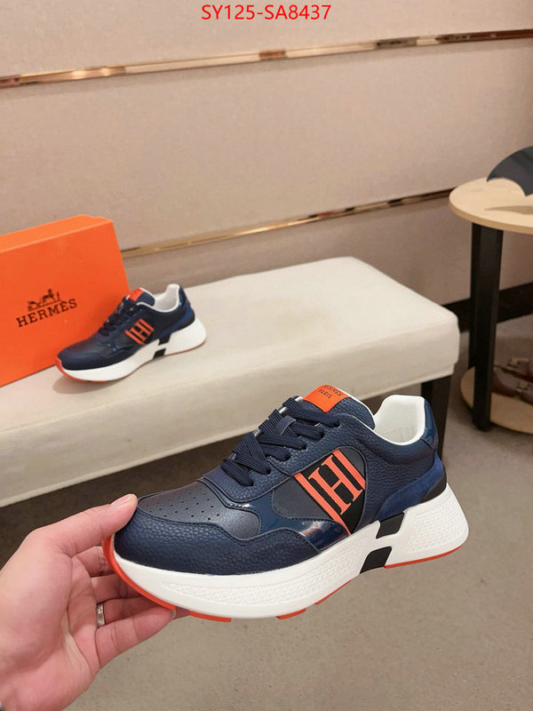 Men Shoes-Hermes 1:1 ID: SA8437 $: 125USD