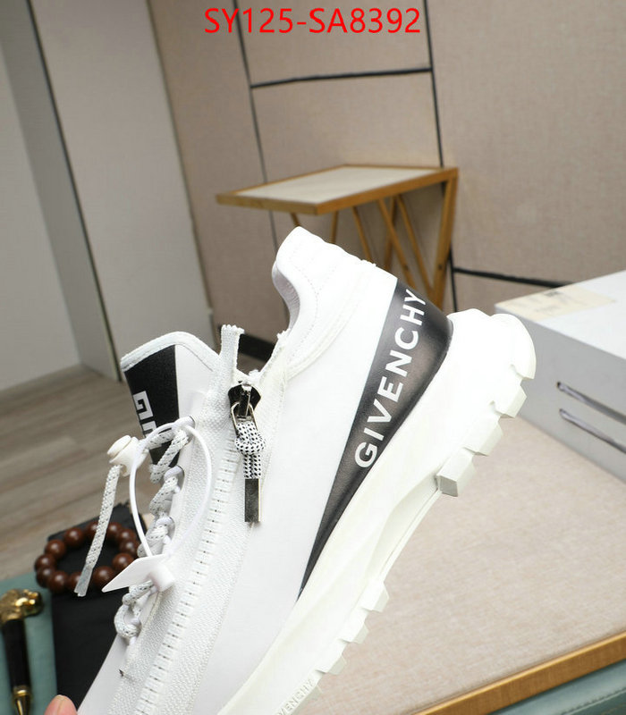 Men shoes-Givenchy mirror copy luxury ID: SA8392 $: 125USD