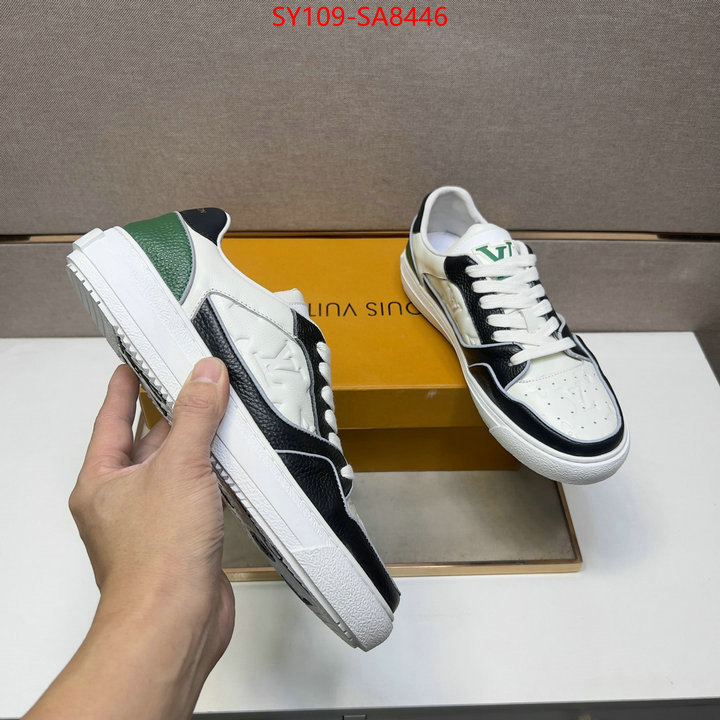 Men Shoes-LV designer 1:1 replica ID: SA8446 $: 109USD