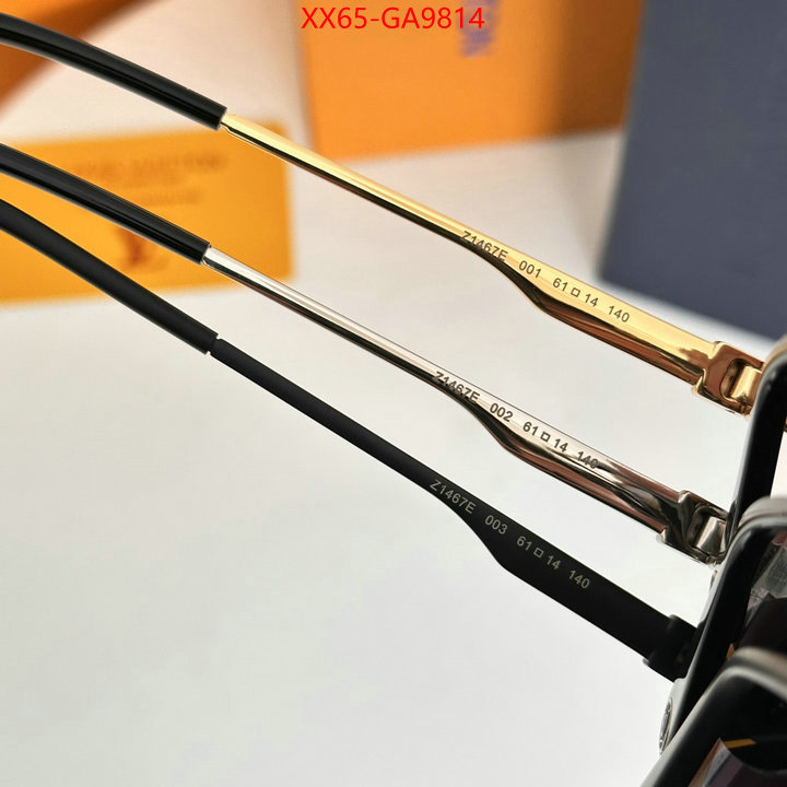 Glasses-LV perfect quality designer replica ID: GA9814 $: 65USD