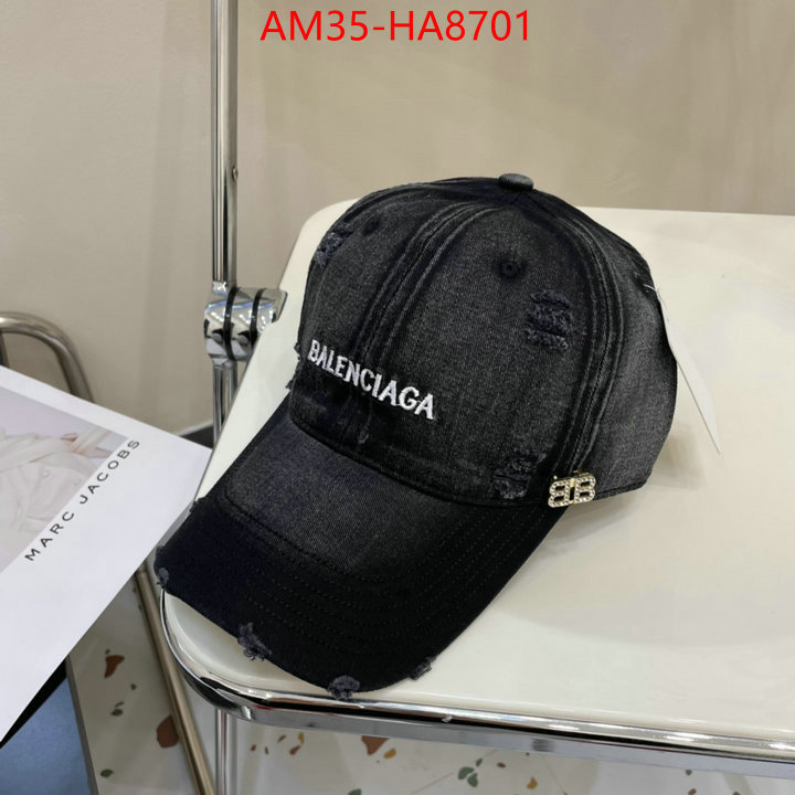 Cap(Hat)-Balenciaga high quality customize ID: HA8701 $: 35USD