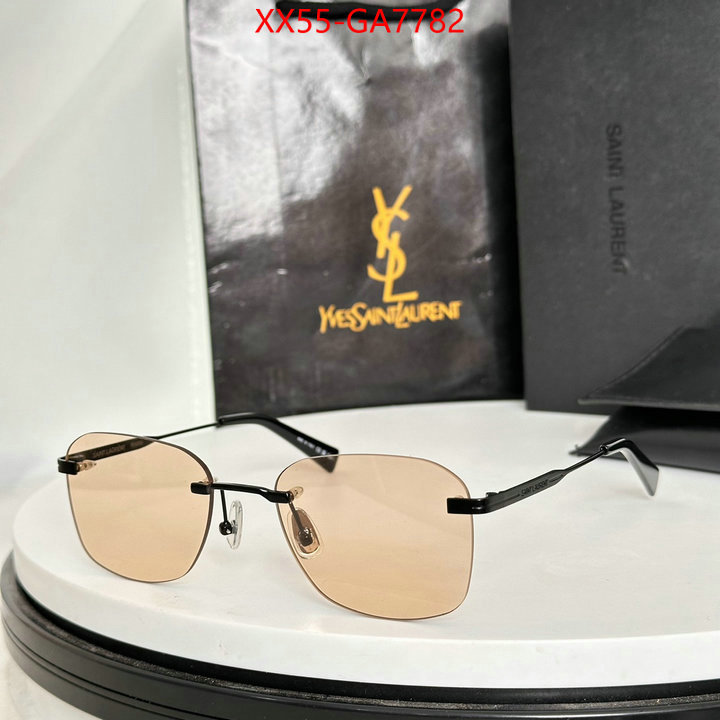 Glasses-YSL luxury 7 star replica ID: GA7782 $: 55USD