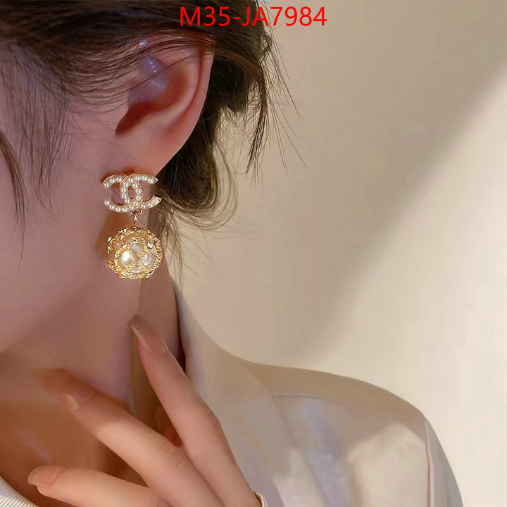 Jewelry-Chanel fashion replica ID: JA7984 $: 35USD