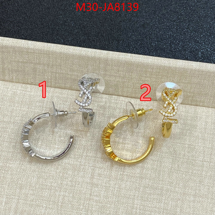 Jewelry-YSL replica aaaaa designer ID: JA8139 $: 30USD