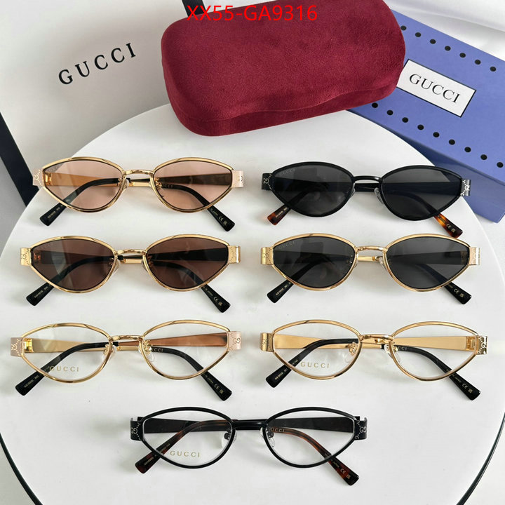 Glasses-Gucci what best replica sellers ID: GA9316 $: 55USD