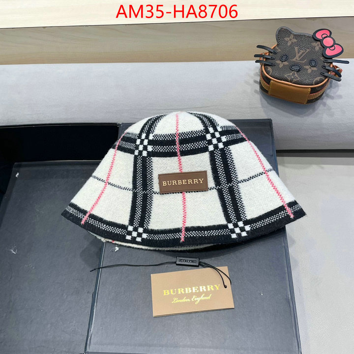 Cap(Hat)-Burberry best site for replica ID: HA8706 $: 35USD