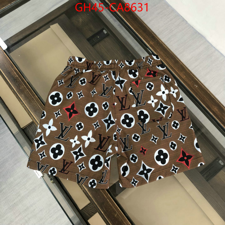 Beach Shorts-LV 2024 luxury replicas ID: CA8631 $: 45USD