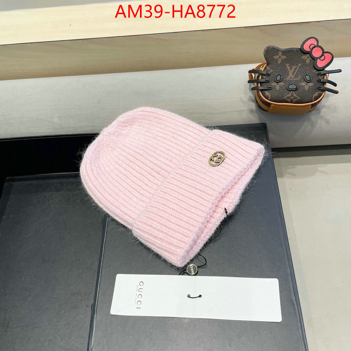 Cap(Hat)-Gucci wholesale designer shop ID: HA8772 $: 39USD