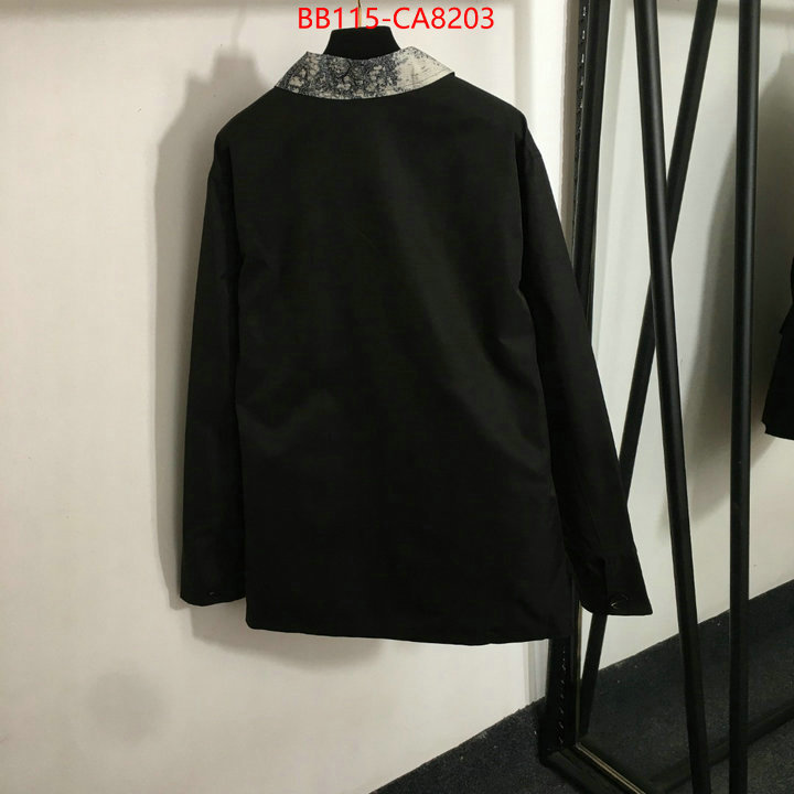 Clothing-Dior designer high replica ID: CA8203 $: 115USD