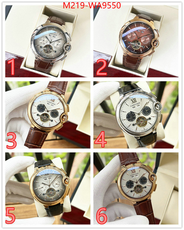 Watch(TOP)-Cartier top quality website ID: WA9550 $: 219USD