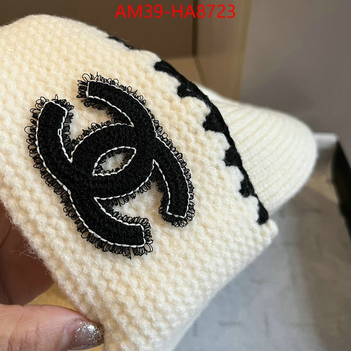 Cap (Hat)-Chanel luxury fashion replica designers ID: HA8723 $: 39USD