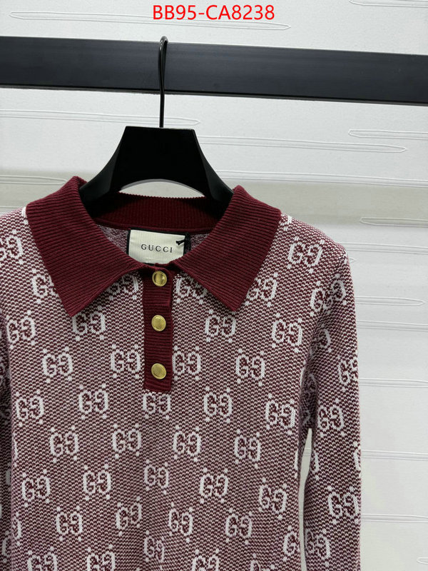 Clothing-Gucci customize best quality replica ID: CA8238 $: 95USD