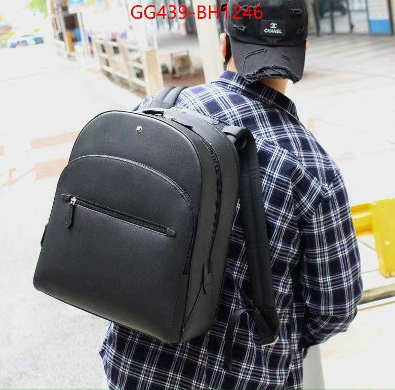 Montblanc Bags(TOP)-Backpack- aaaaa+ quality replica ID: BH1246 $: 439USD,