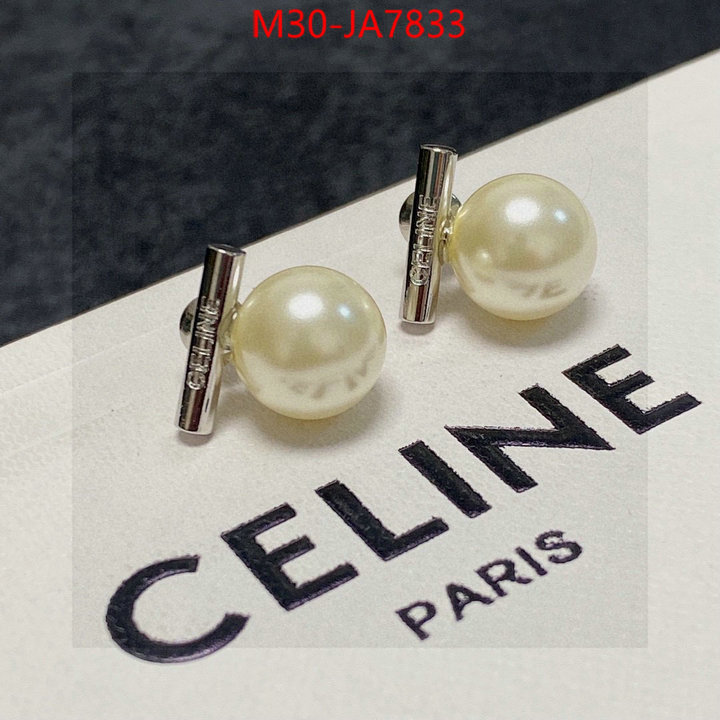 Jewelry-CELINE copy aaaaa ID: JA7833 $: 30USD