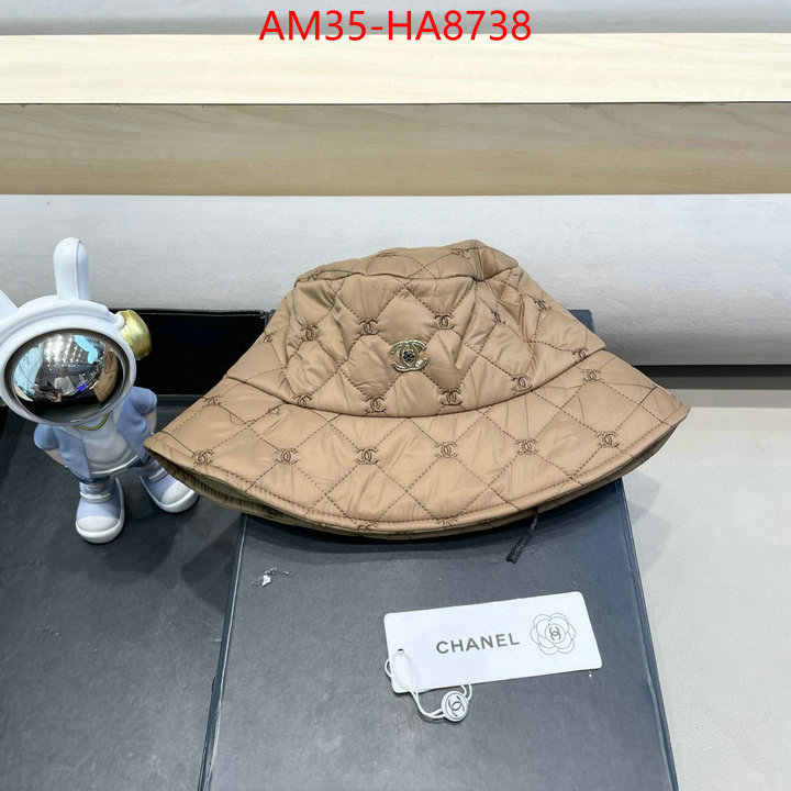 Cap (Hat)-Chanel fake high quality ID: HA8738 $: 35USD