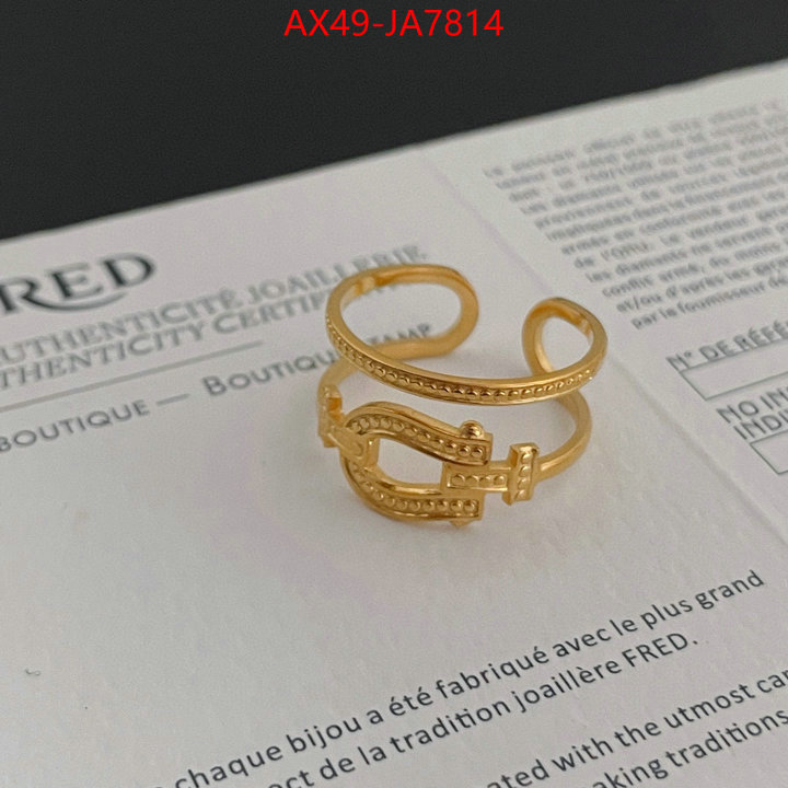 Jewelry-Fred designer 1:1 replica ID: JA7814 $: 49USD