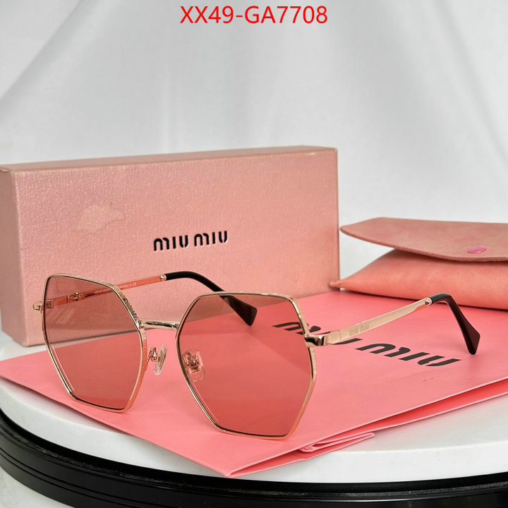 Glasses-Miu Miu high quality aaaaa replica ID: GA7708 $: 49USD