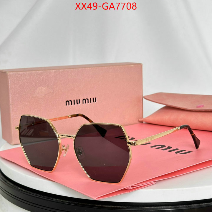 Glasses-Miu Miu high quality aaaaa replica ID: GA7708 $: 49USD