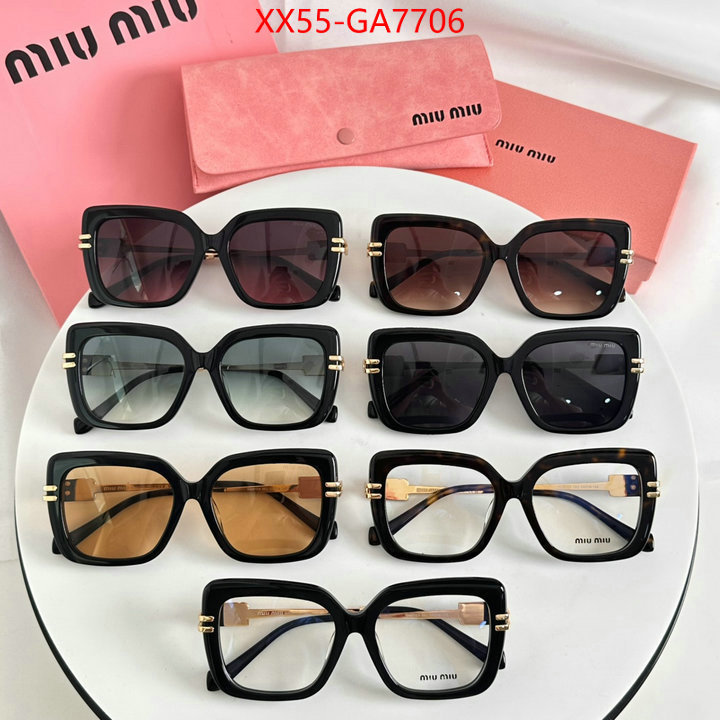 Glasses-Miu Miu buy cheap ID: GA7706 $: 55USD