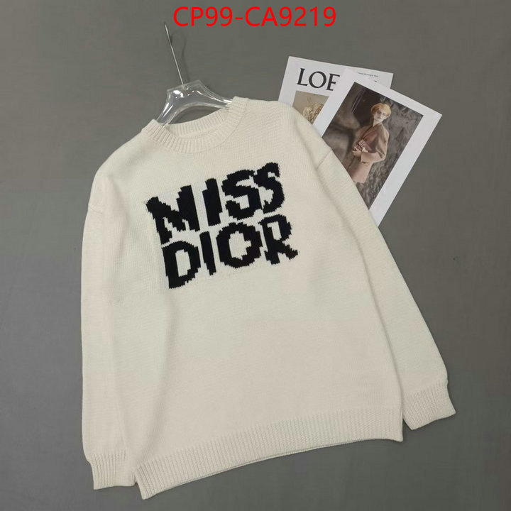 Clothing-Dior high quality 1:1 replica ID: CA9219 $: 99USD