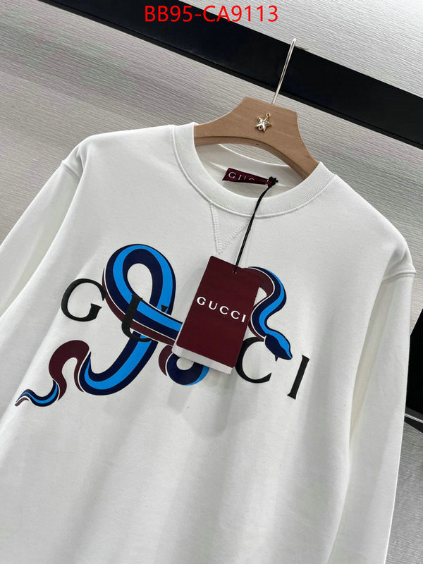 Clothing-Gucci where can i find ID: CA9113 $: 95USD