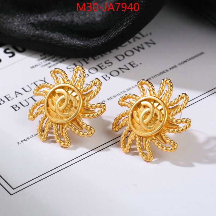 Jewelry-Chanel shop the best high authentic quality replica ID: JA7940 $: 30USD