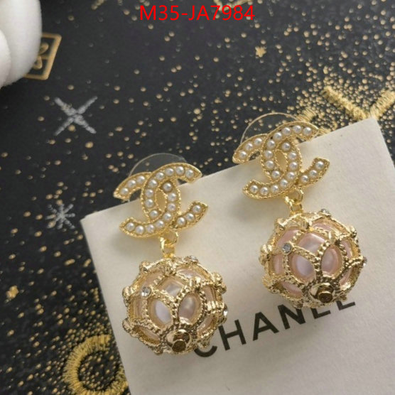 Jewelry-Chanel fashion replica ID: JA7984 $: 35USD