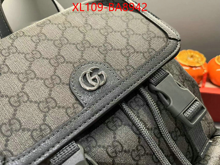 Gucci Bags(4A)-Backpack- top quality fake ID: BA8942 $: 109USD,