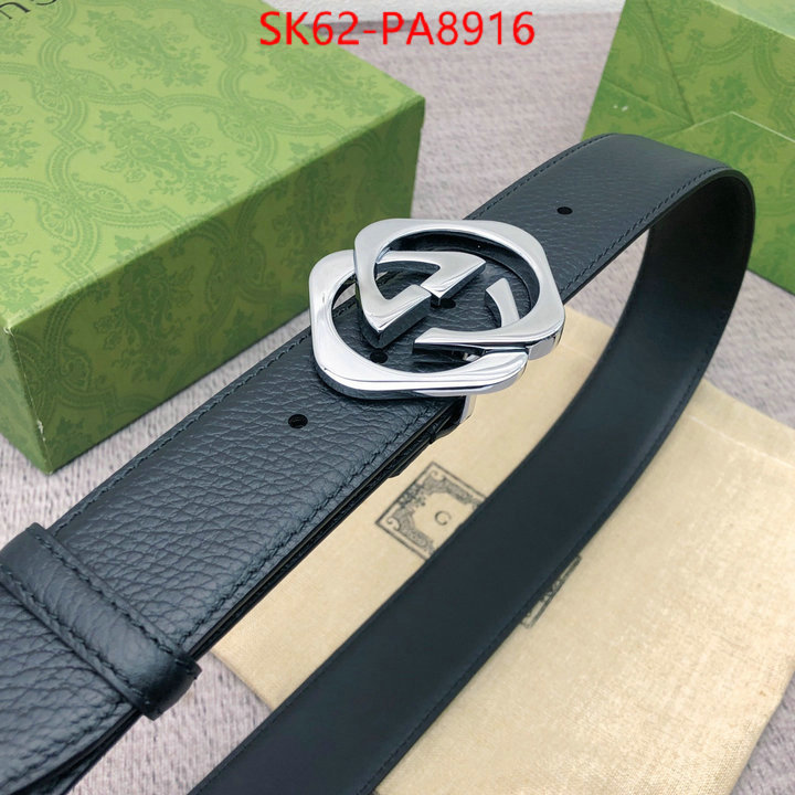 Belts-Gucci top fake designer ID: PA8916 $: 62USD