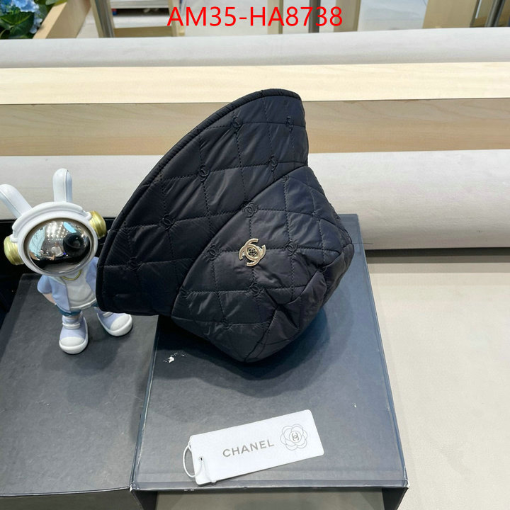 Cap (Hat)-Chanel fake high quality ID: HA8738 $: 35USD